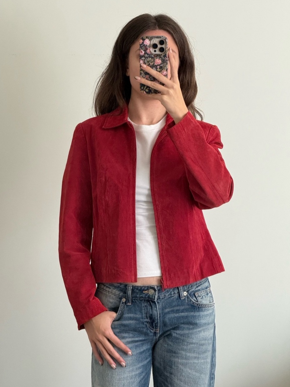 Red Suede Jacket